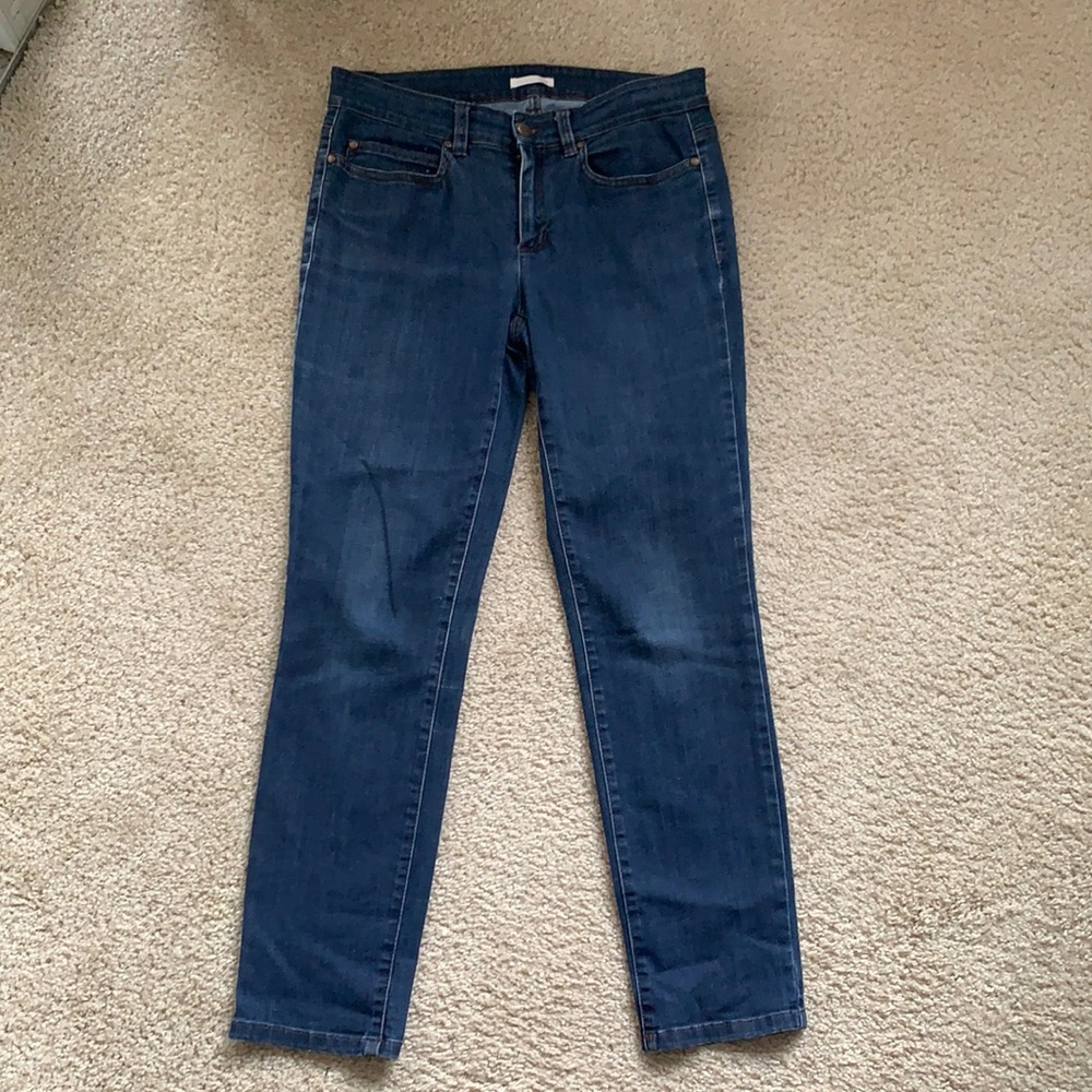 Eileen Fisher Dark Blue Skinny Jeans